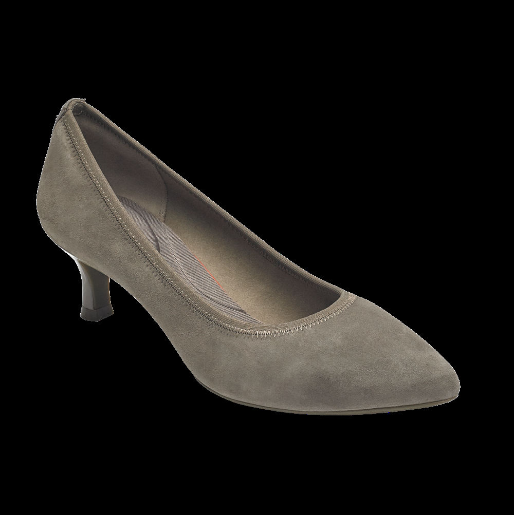 Rockport Womens Heels Grey - Total Motion Kaiya - UK 386-QZICNU